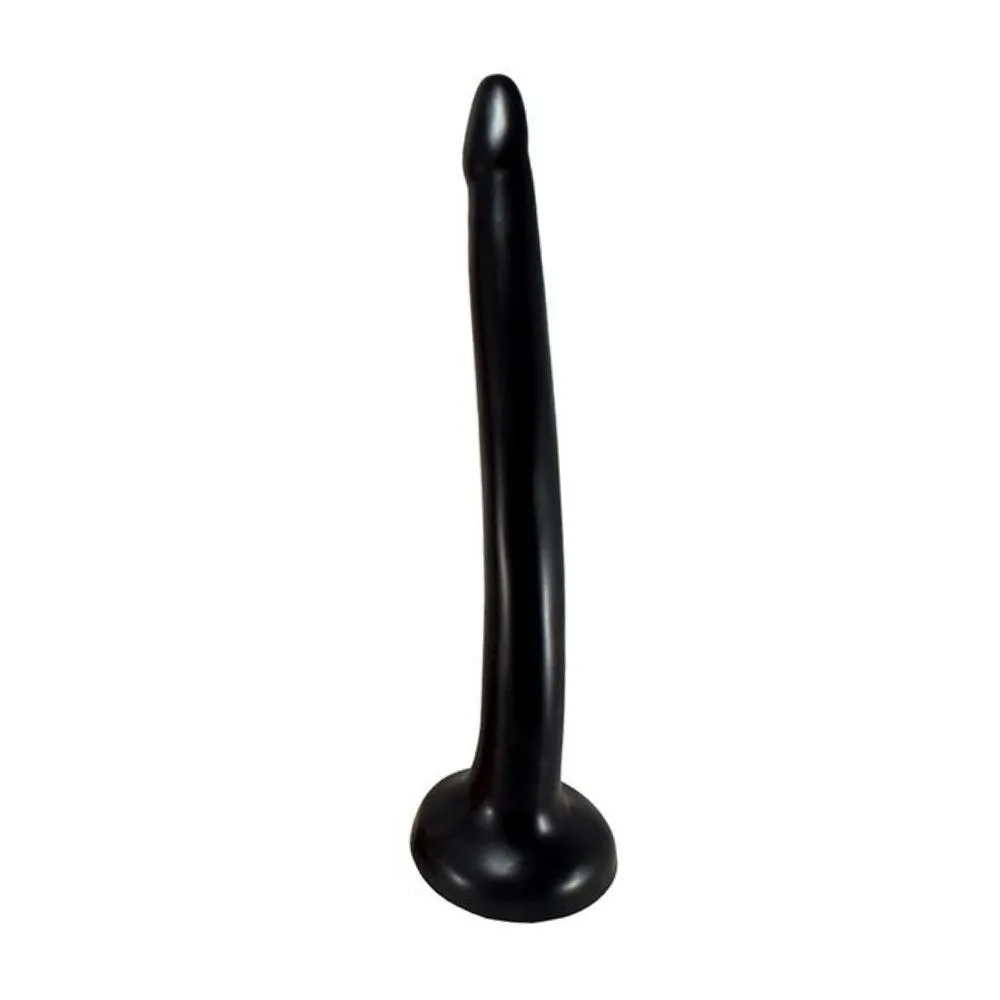 SquarePegToys® The Slim Firmer Silicone Deepthroat Dildo / Depth Probe