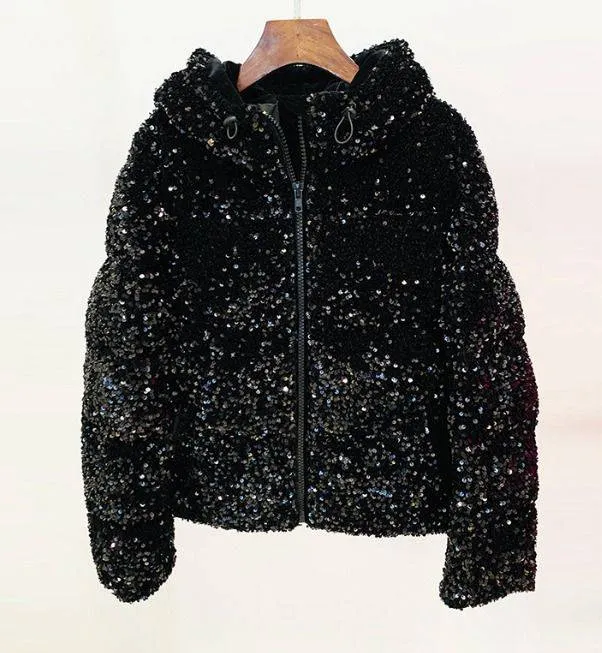 Tailor Beaded Duck Down Jacket