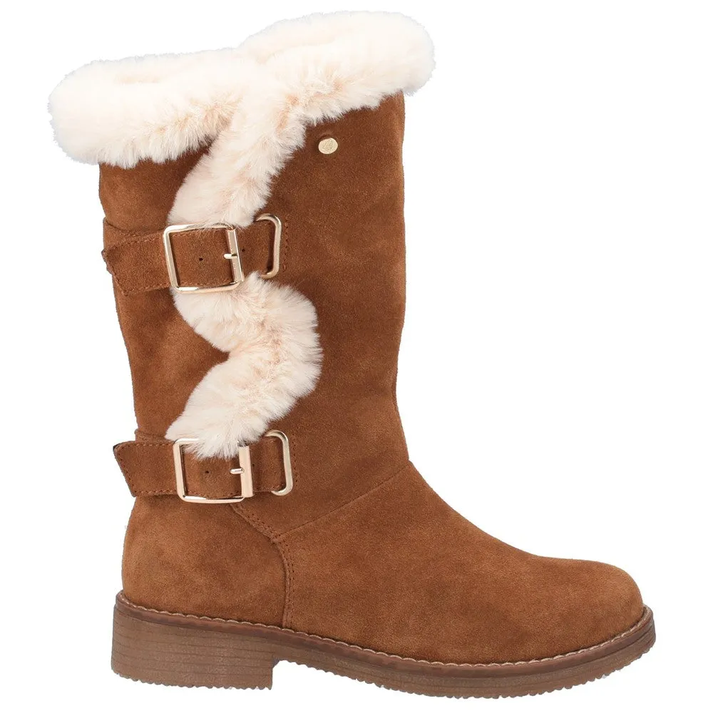 Tan Megan Mid-Calf Boots