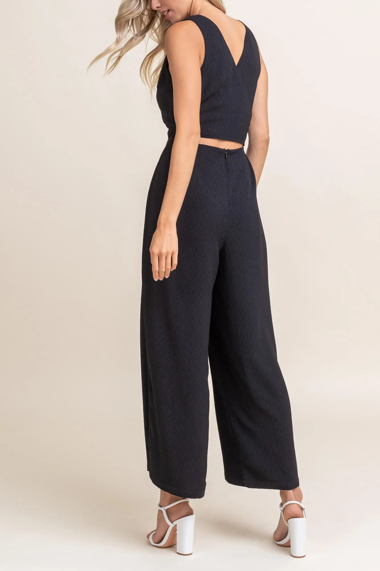 Toast of the Town Jumpsuit, Black