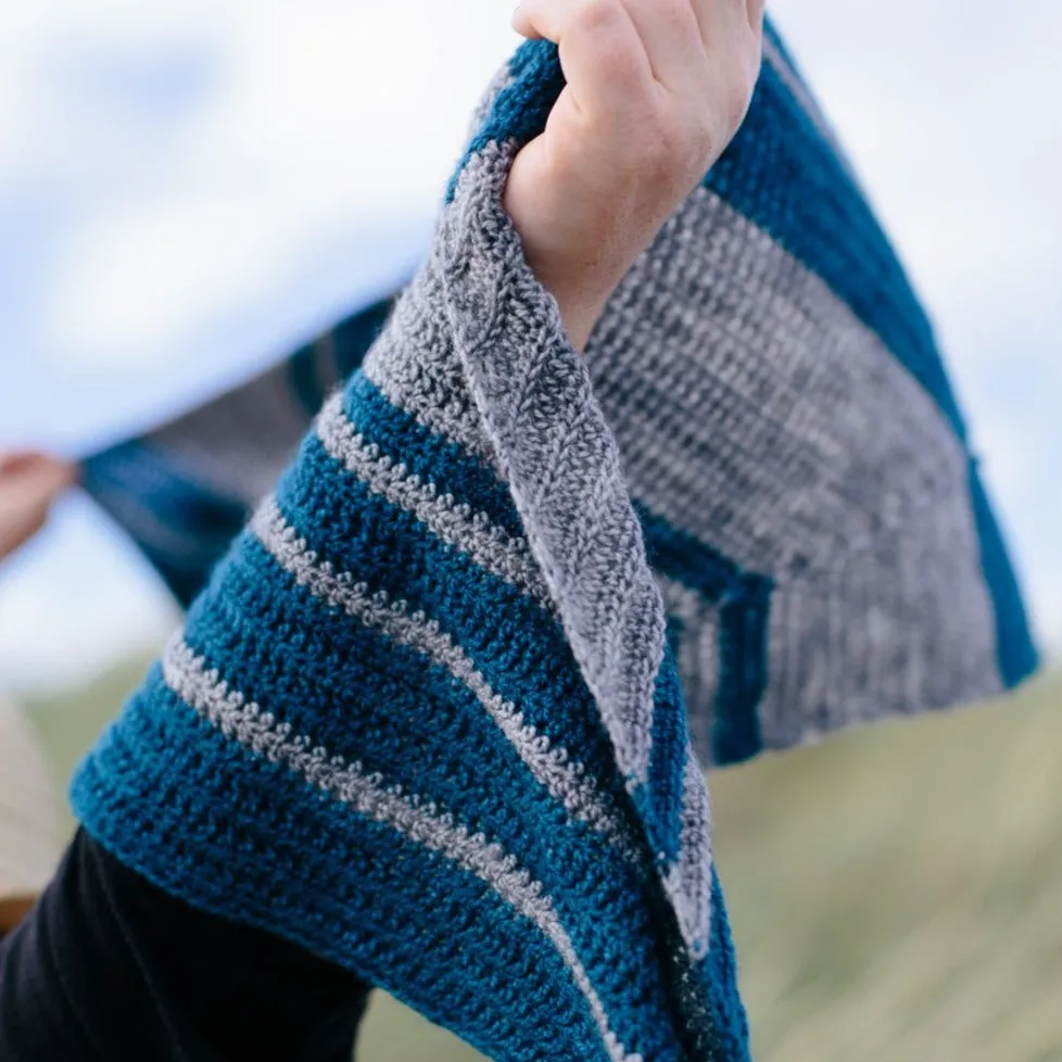 Trailing Wake Shawl