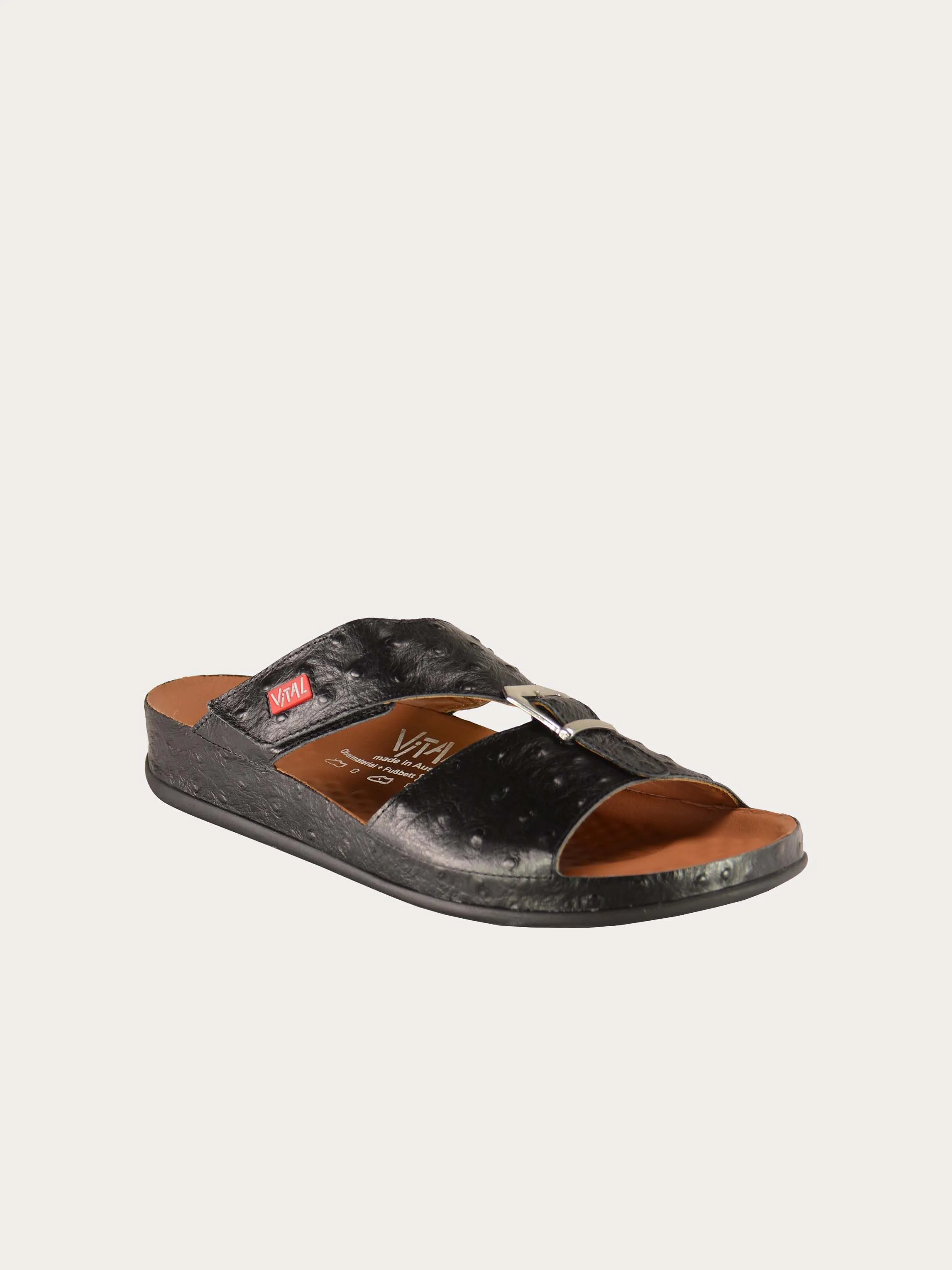 Vital 09058 Men's Buckle Slider Sandals