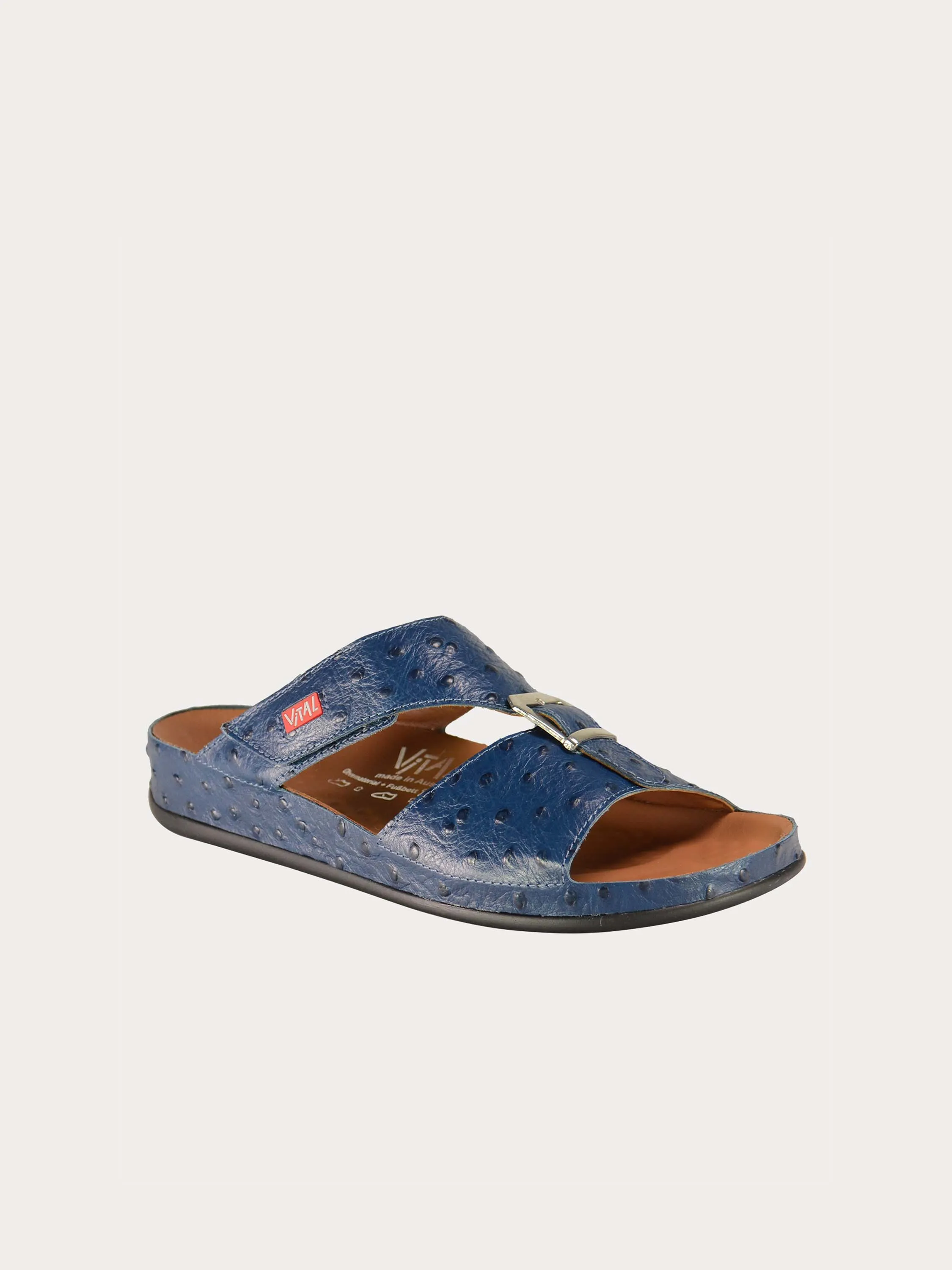 Vital 09058 Men's Buckle Slider Sandals