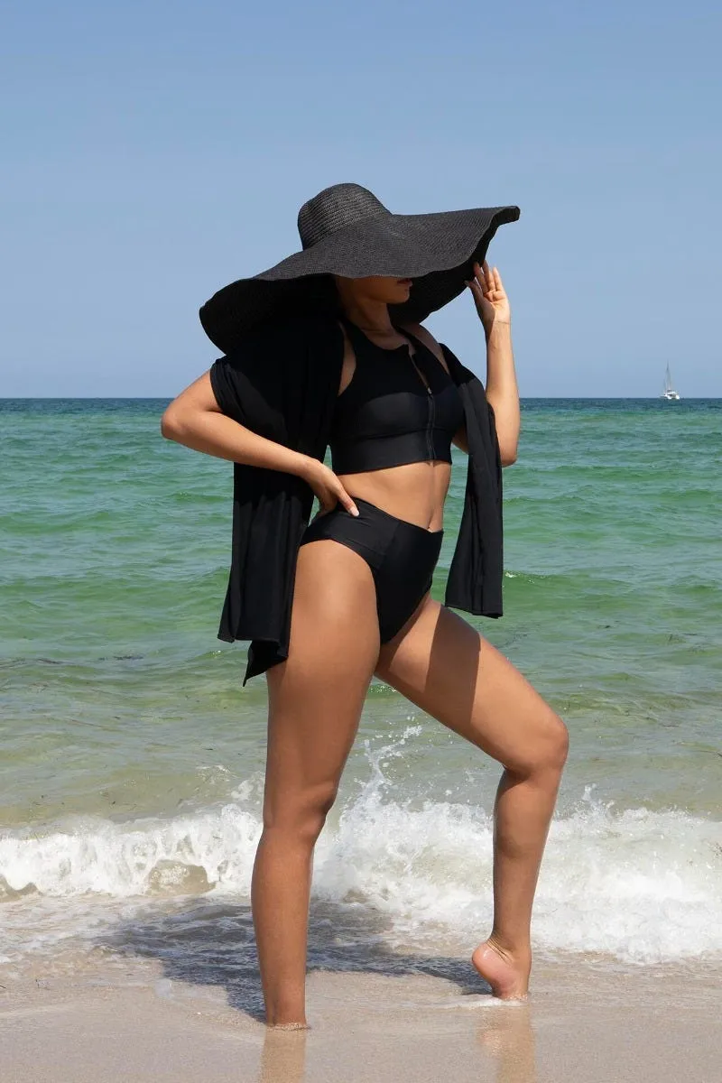 Women's Sanibel Everyday Beach Shawl  |  Black