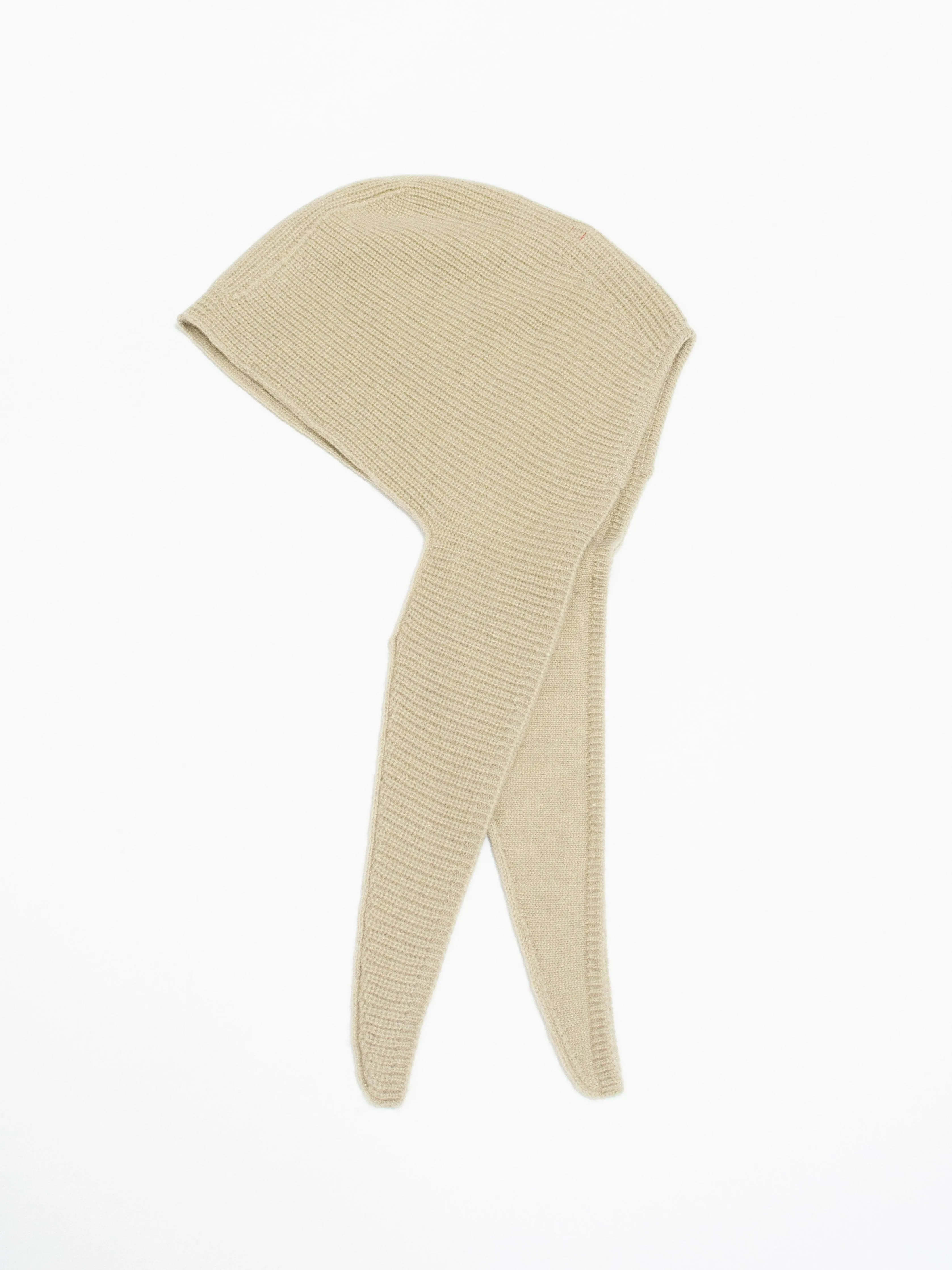 Wool Cashmere Hood - Grass Beige