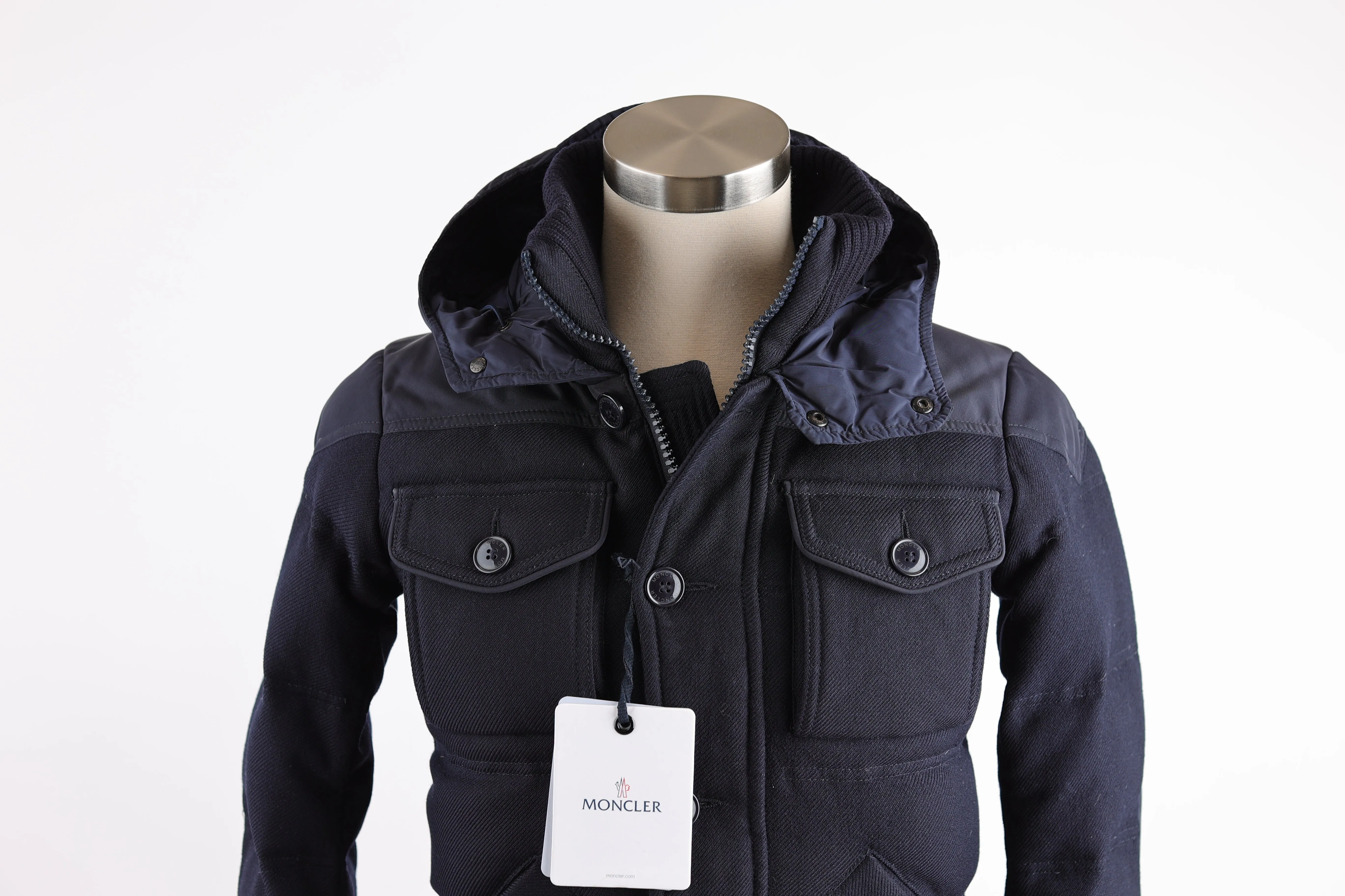 Wool Down Filled Puffer Jacket