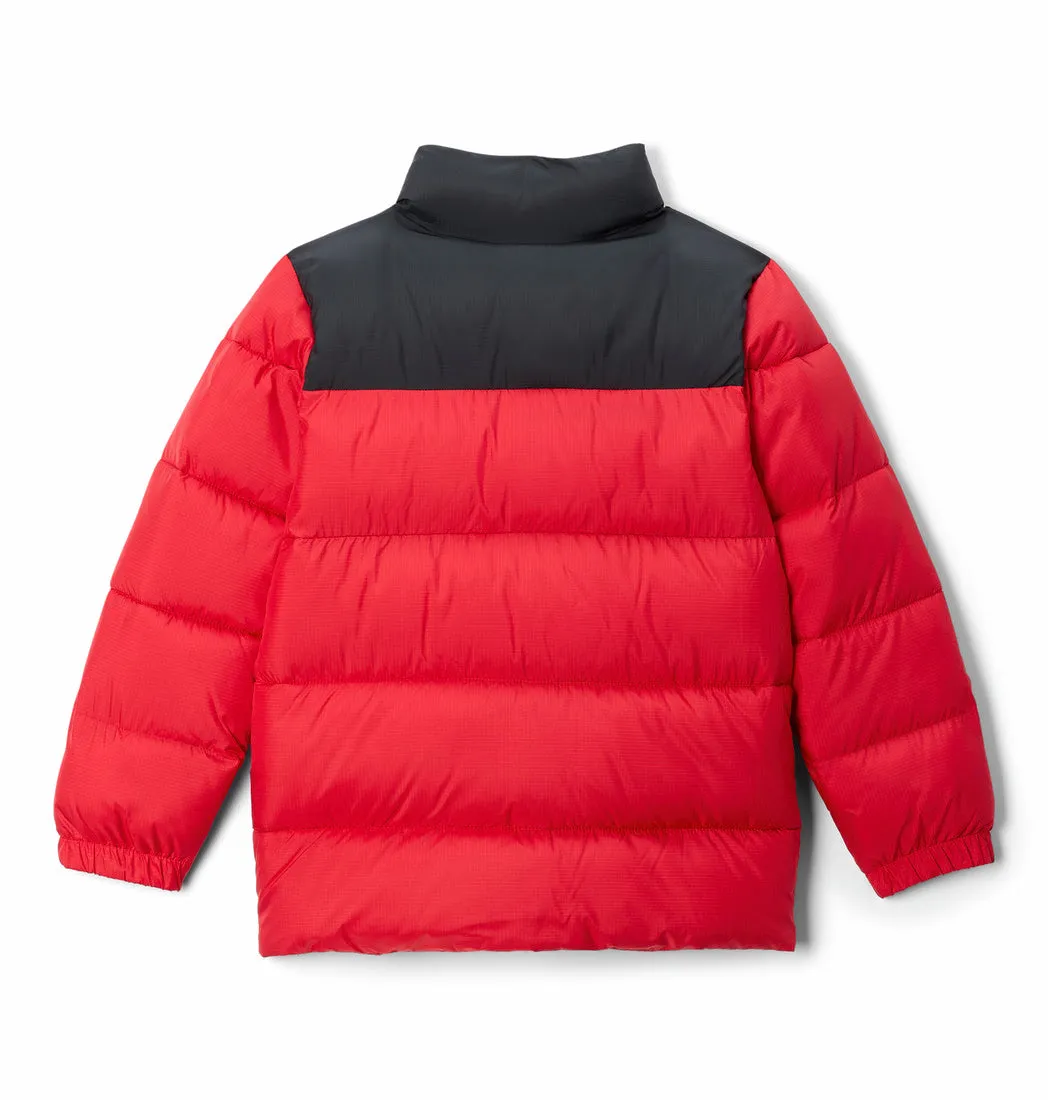 YOUTH PUFFECT II JACKET - MOUNTAIN RED, BLACK (AGES 10 - 20)